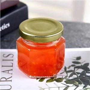 120ml Hexagonal Honey Jars